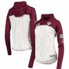 Sports Fan Shop * | Women'S Texas A&M Aggies Oht Military-Inspired Appreciation Mission Arctic Camo Hoodie Long Sleeve T-Shirt Gray, Maroon