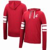 Sports Fan Shop * | Men'S Washington State Cougars Lebowski Hoodie Long Sleeve T-Shirt Crimson