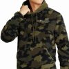 Activewear * | Champion Men'S Cozy Standard-Fit Camouflage Plush Fleece Hoodie