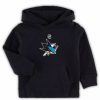 Sports Fan Shop * | Outerstuff Toddler Boys San Jose Sharks Primary Logo Pullover Hoodie Black