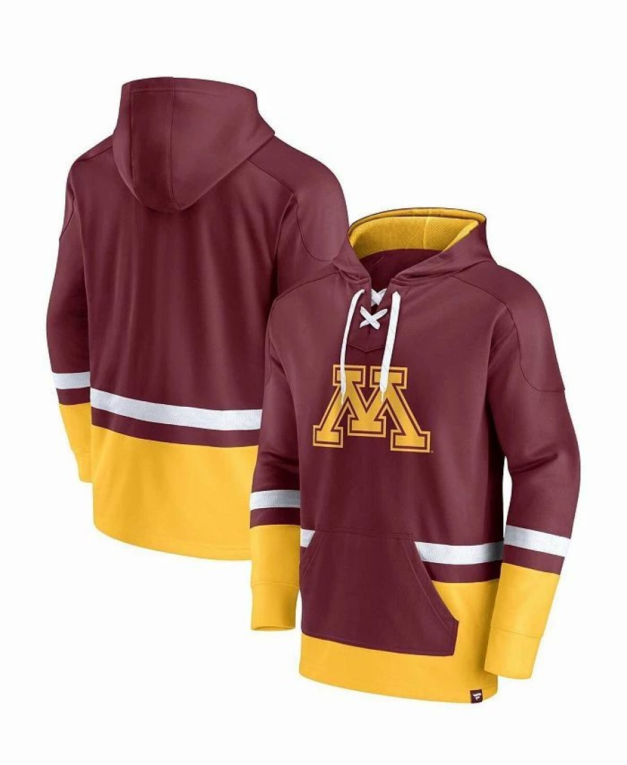 Sports Fan Shop * | Fanatics Men'S Branded Minnesota Golden Gophers First Battle Pullover Hoodie Maroon