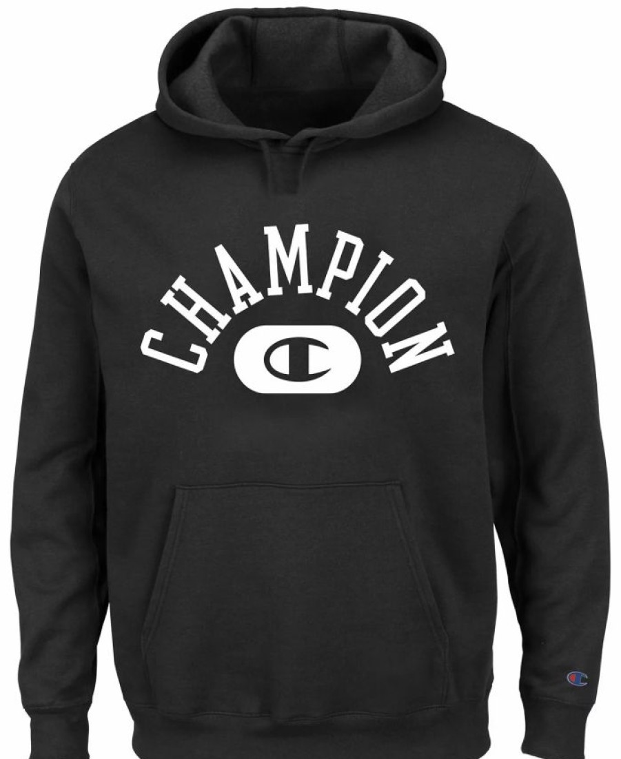 Activewear * | Champion Men'S Vintage Wash Varsity Logo Hoodie