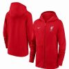 Sports Fan Shop * | Nike Youth Boys Liverpool Club Full-Zip Hoodie Red