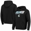 Sports Fan Shop * | Fanatics Men'S Branded Minnesota United Fc Run Playoffs Fitted Pullover Hoodie Black