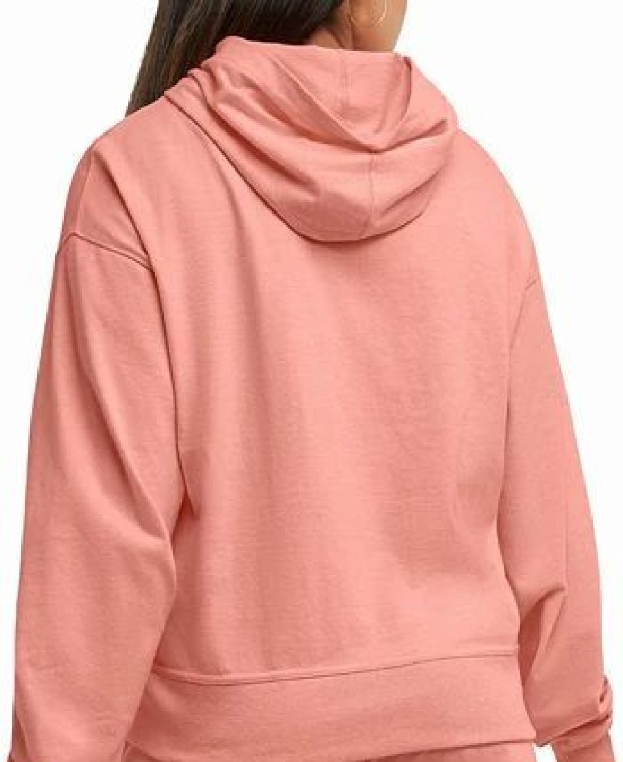 Women * | Champion Women'S Cotton Midweight Jersey Hoodie