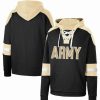 Sports Fan Shop * | Men'S Army Knights Lace-Up 4.0 Pullover Hoodie Black