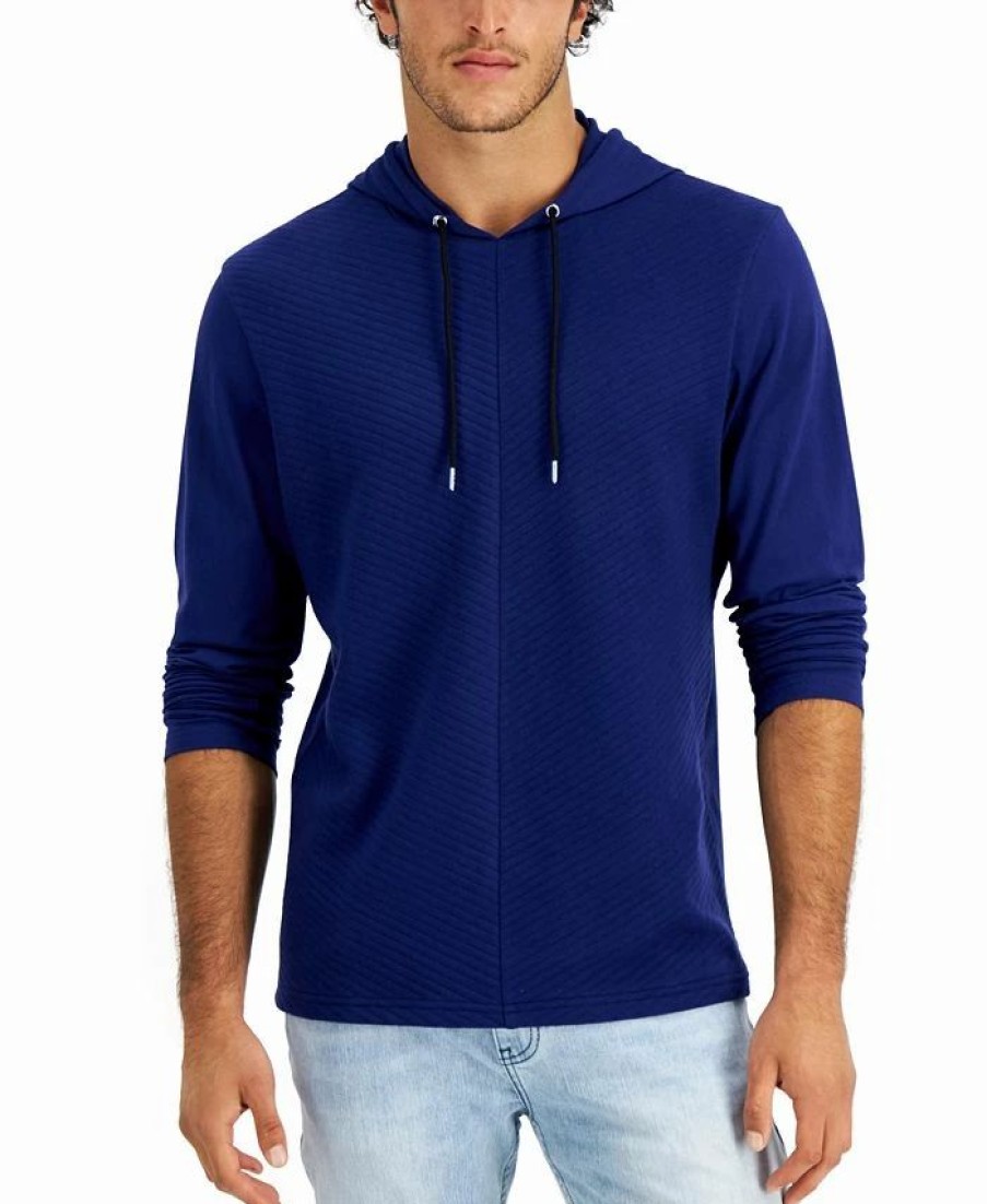 Hoodies & Sweatshirts * | Men'S Drawstring Hoodie, Created For Macy'S