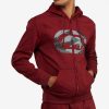 Hoodies & Sweatshirts * | Men'S Big And Tall Touch And Go Hoodie Red