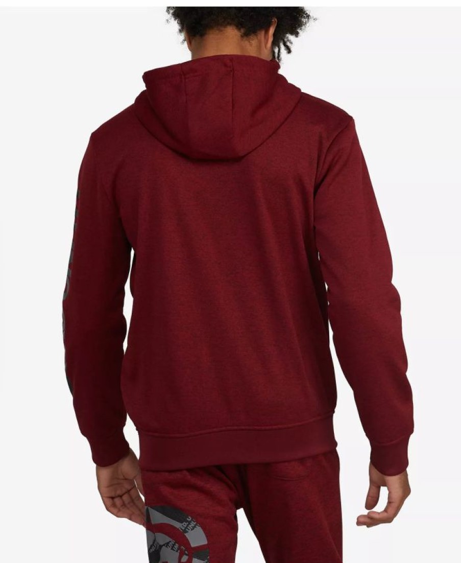 Hoodies & Sweatshirts * | Men'S Big And Tall Touch And Go Hoodie Red