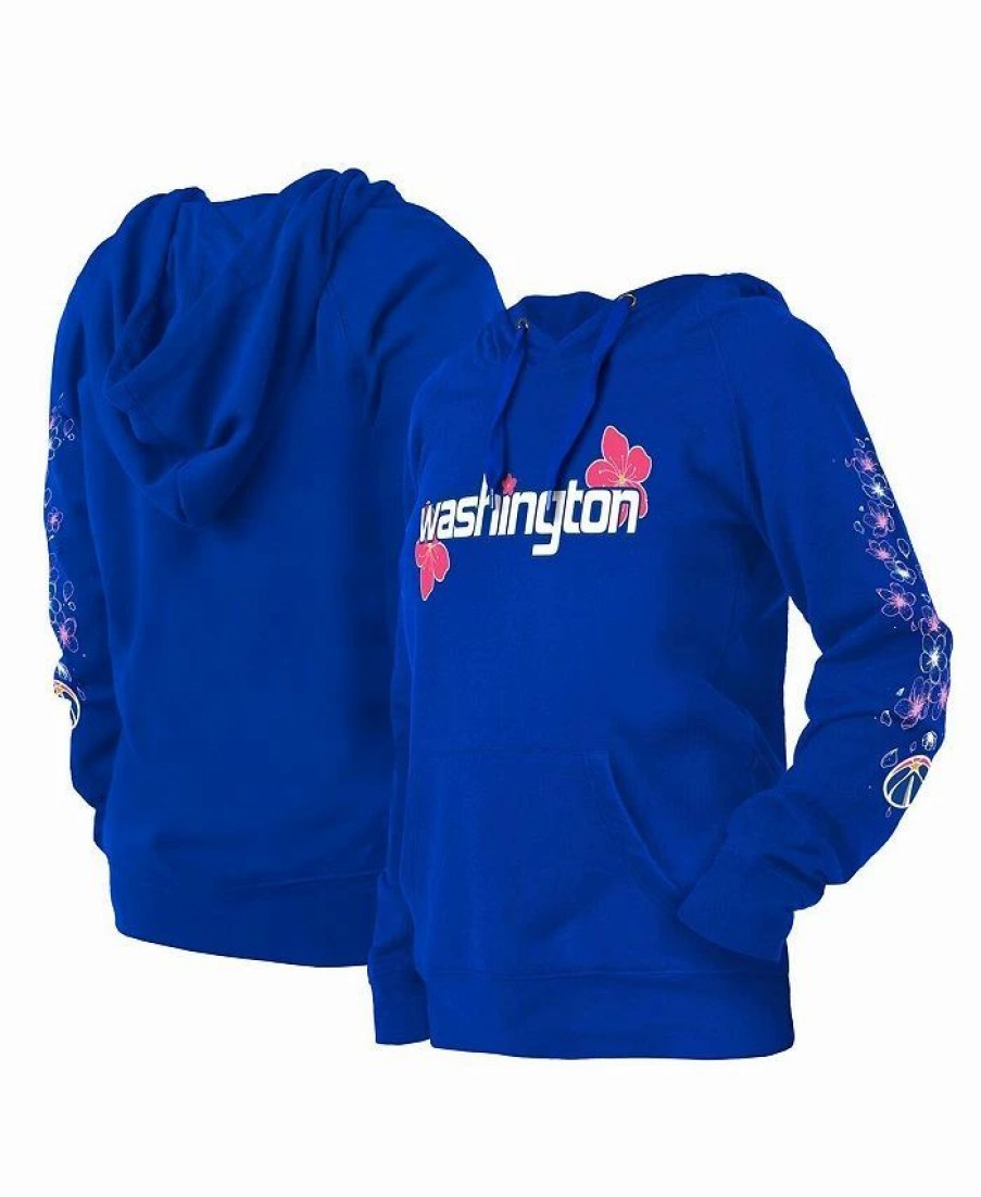 Sports Fan Shop * | New Era Women'S Washington Wizards 2022/23 City Edition Pullover Hoodie Royal