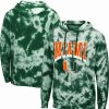 Sports Fan Shop * | Men'S Miami Hurricanes Fanatic Tie-Dye Pullover Hoodie Green