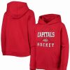 Sports Fan Shop * | Outerstuff Boys Youth Washington Capitals Digital Fleece Pullover Hoodie Red