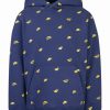 Kids * | Nike Toddler Boys Pullover Futura Allover Print Hoodie Midnight Navy