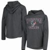 Sports Fan Shop * | Outerstuff Youth Boys Houston Texans First Round Pick Long Sleeve Hoodie T-Shirt Heathered Gray