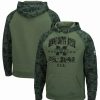 Sports Fan Shop * | Men'S Mississippi State Bulldogs Oht Military-Inspired Appreciation Raglan Pullover Hoodie Olive, Camo