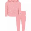 Kids * | Champion Toddler Girls C Stars All Over Print Fleece Hoodie And Joggers Set, 2 Piece