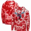 Sports Fan Shop * | Men'S Delaware State Hornets Tie-Dye Pullover Hoodie Red