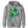 Kids * | Marvel Boy'S St. Patrick'S Day Hero Four-Leaf Clover Child Pull Over Hoodie Athletic Heather