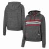 Sports Fan Shop * | Women'S Alabama Crimson Tide Backstage Speckled Pullover Hoodie Charcoal