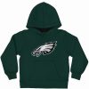 Sports Fan Shop * | Outerstuff Philadelphia Eagles Toddler Boys And Girls Fan Gear Primary Logo Pullover Hoodie Midnight Green