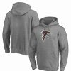 Sports Fan Shop * | Fanatics Men'S Branded Atlanta Falcons Big And Tall Primary Logo Pullover Hoodie Heathered Gray