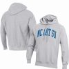 Sports Fan Shop * | Champion Men'S North Carolina A&T Aggies Tall Arch Pullover Hoodie Gray