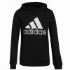 Kids * | Adidas Big Boys Long Sleeve Essential Pullover Hoodie