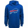 Sports Fan Shop * | Outerstuff Youth Boys Buffalo Bills Team Logo Pullover Hoodie Royal