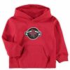 Sports Fan Shop * | Outerstuff Preschool Toddler Boys And Girls Houston Rockets Primary Logo Pullover Hoodie Red