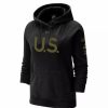 Sports Fan Shop * | Nike Women'S Army Knights 1St Armored Division Old Ironsides Operation Torch Pullover Hoodie Black