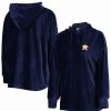 Sports Fan Shop * | Women'S Houston Astros End Line Pullover Hoodie Navy