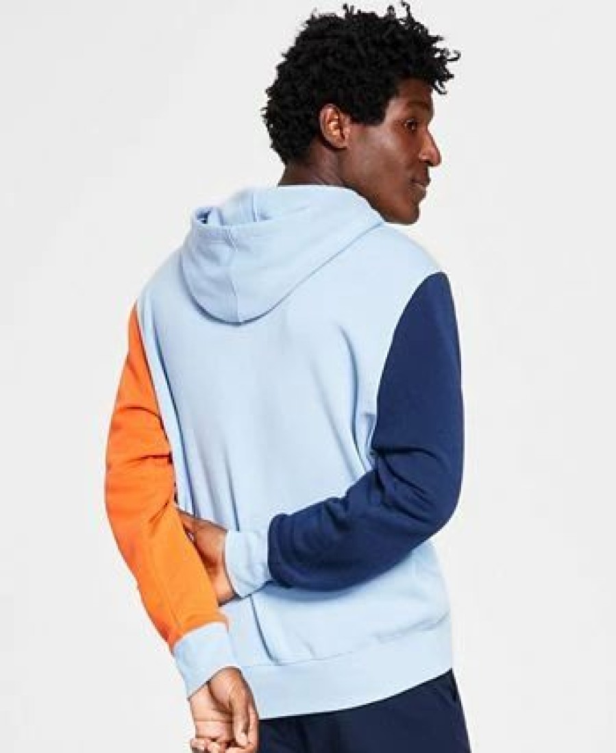 Hoodies & Sweatshirts * | Men'S Remix Colorblocked Hoodie Sweatshirt, Created For Macy'S