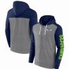 Sports Fan Shop * | Fanatics Men'S Branded Seattle Seahawks Down And Distance Full-Zip Hoodie Heather Gray