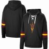 Sports Fan Shop * | Men'S Arizona State Sun Devils Lace-Up 4.0 Pullover Hoodie Black