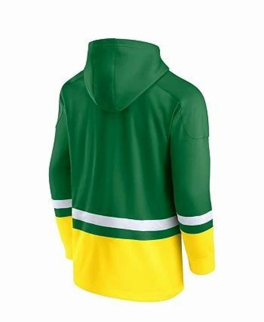 Sports Fan Shop * | Fanatics Men'S Branded Oregon Ducks First Battle Pullover Hoodie Green