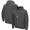 Sports Fan Shop * | Men'S Colorado Buffaloes Arch And Logo 3.0 Pullover Hoodie Charcoal