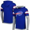 Sports Fan Shop * | New Era Men'S Buffalo Bills Long Sleeve Hoodie T-Shirt Royal