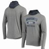 Sports Fan Shop * | New Era Men'S Seattle Seahawks Active Block Hoodie Long Sleeve T-Shirt Gray, College Navy