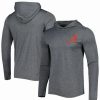 Sports Fan Shop * | Champion Men'S Alabama Crimson Tide Hoodie Long Sleeve T-Shirt Gray