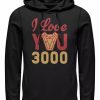 Hoodies & Sweatshirts * | Marvel Men'S Avengers Endgame I Love You 300 Arc Reactor, Pullover Hoodie Black