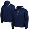 Sports Fan Shop * | Nike Men'S Creighton Bluejays Spotlight Performance Pullover Hoodie Navy