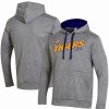 Sports Fan Shop * | Champion Men'S Heathered Lsu Tigers Field Day Fleece Pullover Hoodie Gray