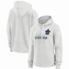 Sports Fan Shop * | Fanatics Women'S Branded Toronto Maple Leafs True Classics Legacy Quarter-Zip Hoodie Ash