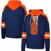 Sports Fan Shop * | Men'S Syracuse Orange Lace-Up 4.0 Pullover Hoodie Navy