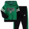 Sports Fan Shop * | Outerstuff Preschool Boys Dallas Stars Miracle On Ice Pullover Hoodie And Pants Set Kelly Green, Black