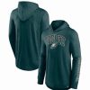 Sports Fan Shop * | Fanatics Men'S Branded Philadelphia Eagles Front Runner Pullover Hoodie Midnight Green