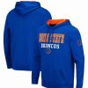 Sports Fan Shop * | Men'S Boise State Broncos Sunrise Pullover Hoodie Royal