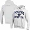 Sports Fan Shop * | Champion Men'S Penn State Nittany Lions High Motor Pullover Hoodie White