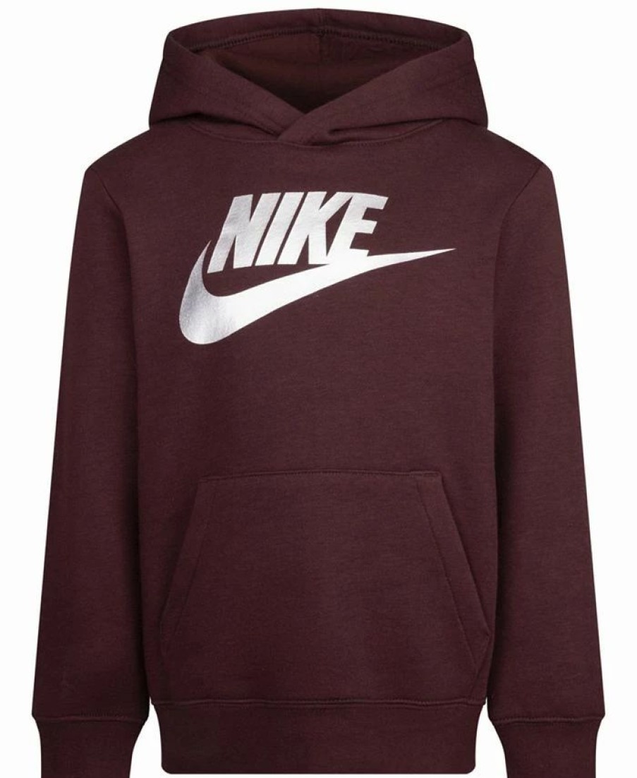 Kids * | Nike Little Boys Metallic Gifting Hoodie