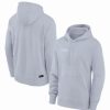 Sports Fan Shop * | Nike Men'S Paris Saint-Germain Fleece Pullover Hoodie Gray